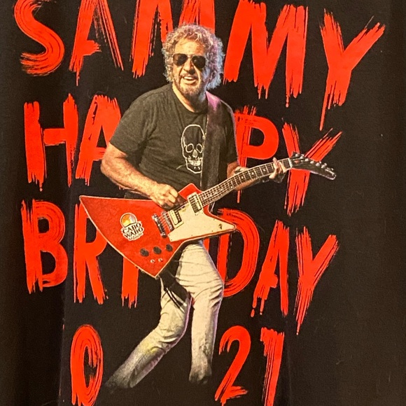 High End SAMMY HAGAR Cabo Wabo 2021 Birthday Concert Men’s L T-Shirt - Picture 3 of 5